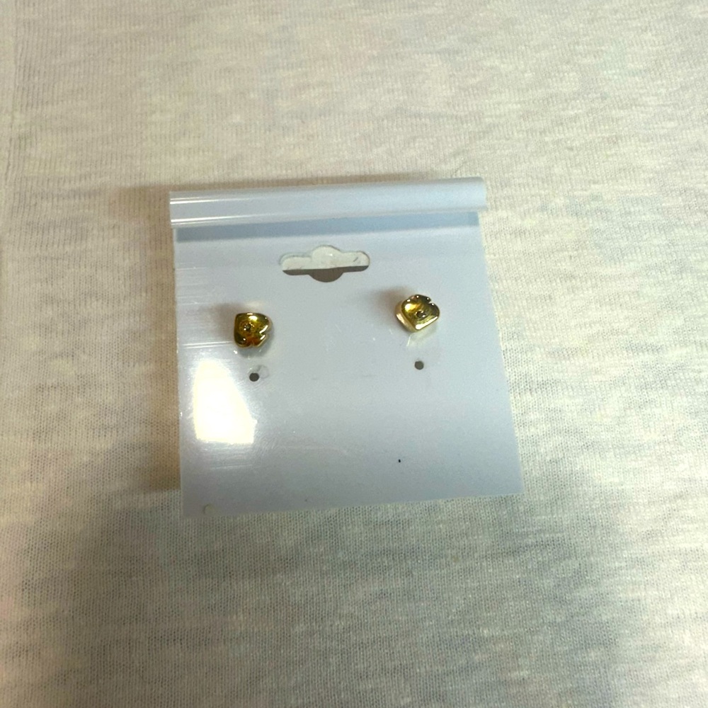 Kate Spade New York Jelly tan Resin Zircon color purple Earrings. New - Picture 2 of 3